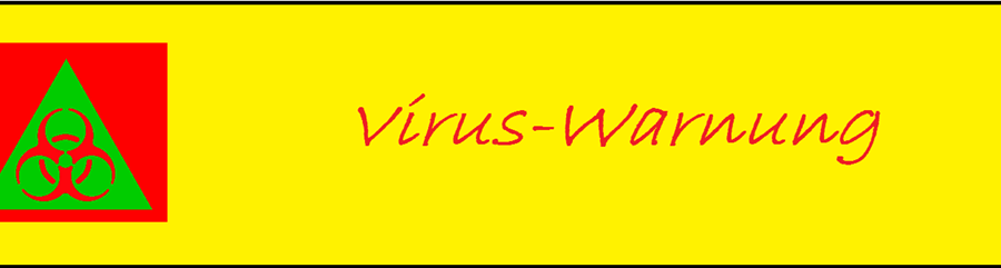 Virus-Warnung