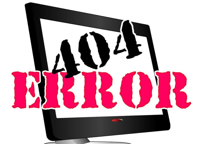 Fehler 404 - Datei nicht gefunden - Bild von Gerd Altmann auf Pixabay