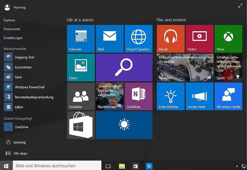 Windows 10 Insider Preview 10130
