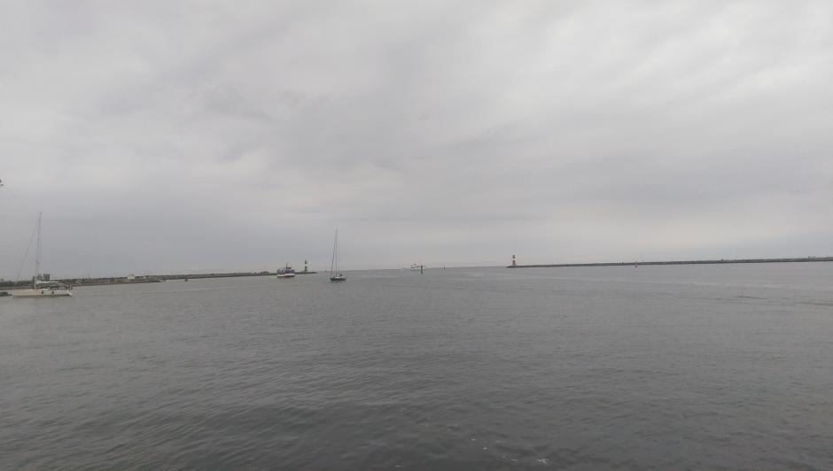 Hafen Rostock, Blick Richtung Ostsee