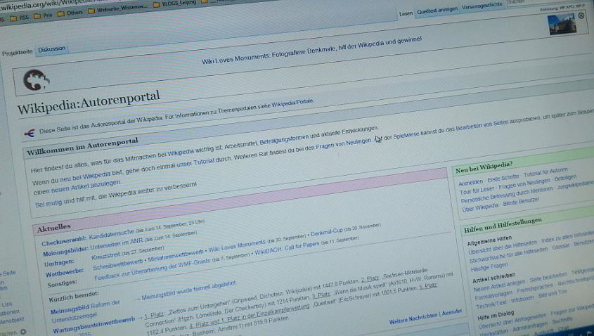 Wikipedia Autoren-Portal