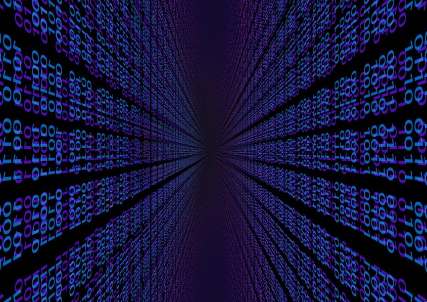 Binäre Daten - Bild von Gerd Altmann auf Pixabay