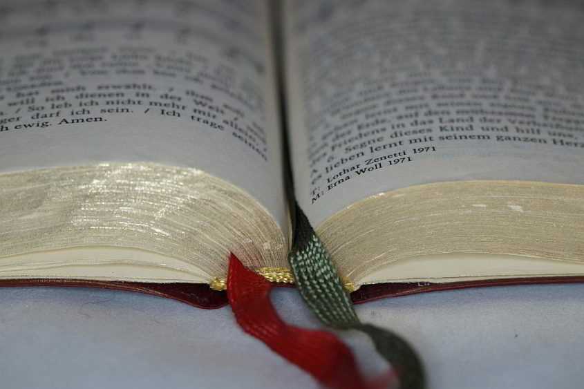 Ein Buch mit Lesezeichen - (C) Efraimstochter CC0 via Pixabay.de