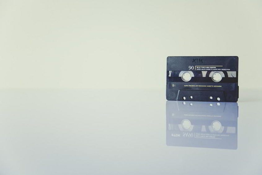 Eine Musik-Cassette - Bild von Markus Spiske auf Pixabay