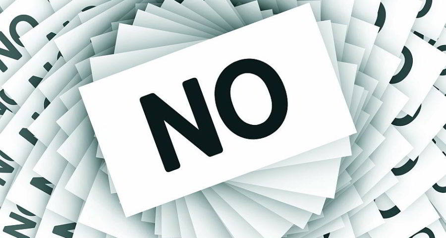 No! - Bild von Gerd Altmann auf Pixabay