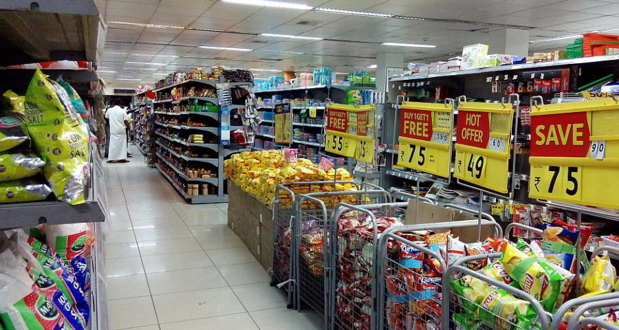 Im Supermarkt - Bild von Kamalakannan PM auf Pixabay