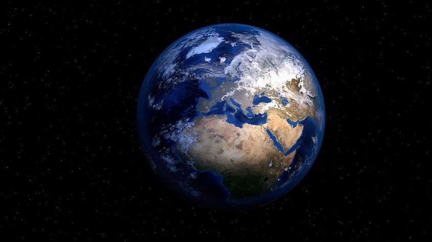 Die Erde - (C) PIRO4D CC0 via Pixabay.de