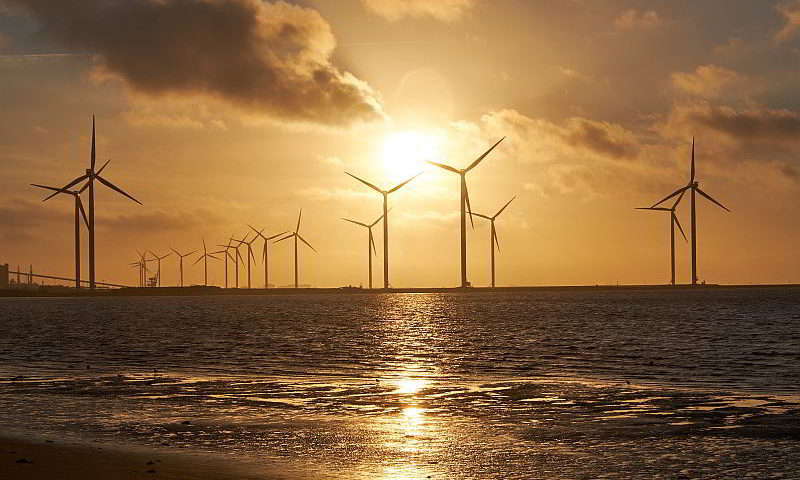 Ein Offshore-Windpark - Bild von Bruno /Germany auf Pixabay