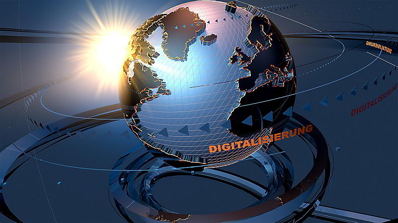 Digitalisierung - Bild von PIRO auf Pixabay