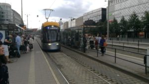 Solaris Tramino der Leipziger Verkehrsbetriebe (NGT10)