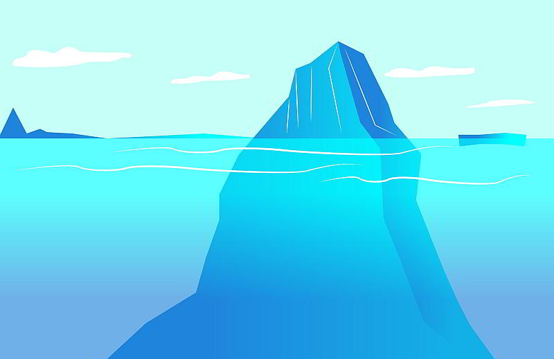 Eisberg - Bild von Mote Oo Education auf Pixabay