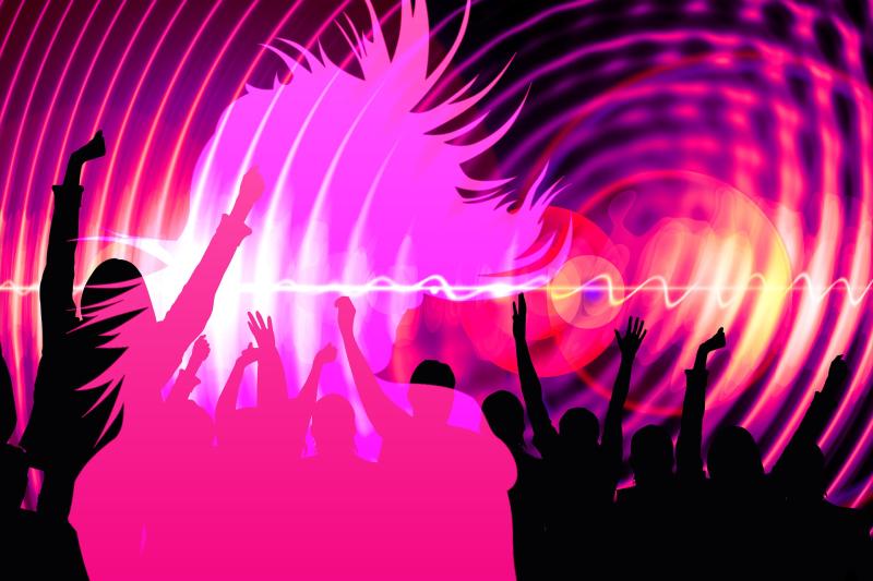 Eurodance - (C) Geralt Altmann CC0 via Pixabay.com - https://pixabay.com/de/silhouette-m%C3%A4dchen-tanz-party-3089943/