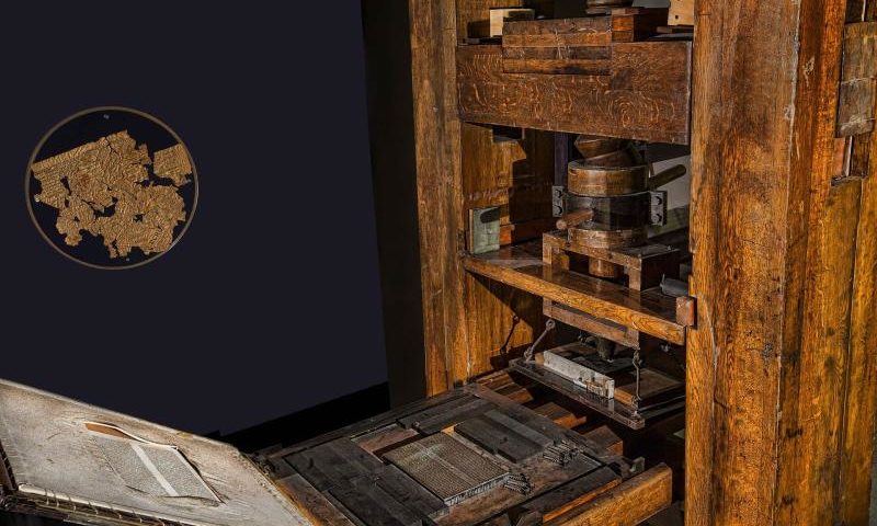 Gutenberg-Druckerpresse - Bild von Patrice Audet auf Pixabay