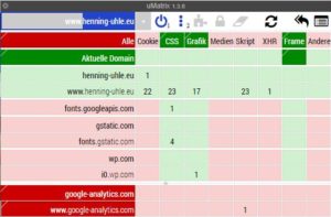 µMatrix und henning-uhle.eu