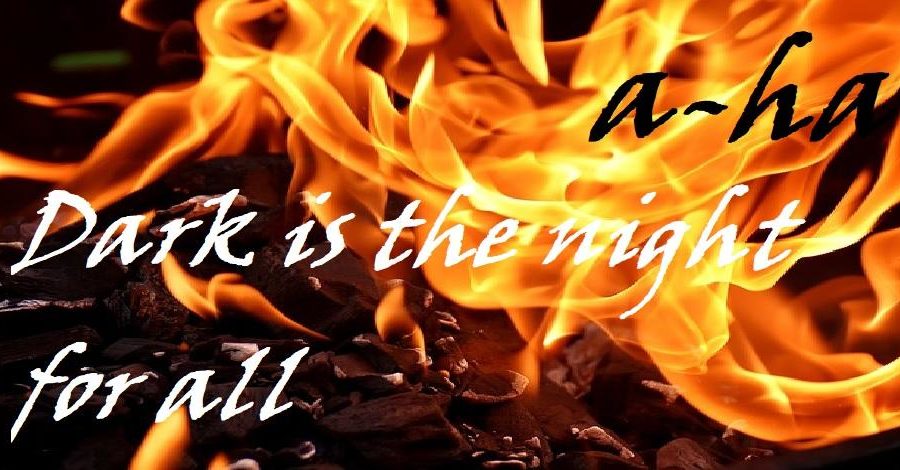 Dark is the Night for all - Feuer - Bild von Alexa auf Pixabay