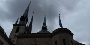 Die Cathédrale Notre-Dame de Luxembourg von außen