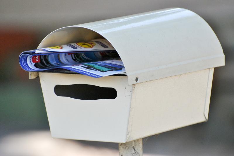 Post im Briefkasten - Postwurfsendung - Bild von Nisha Gill auf Pixabay
