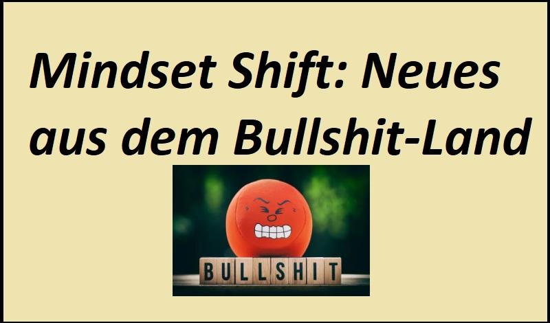 Mindset Shift: Neues aus dem Bullshit-Land - Bild von Alexas_Fotos auf Pixabay