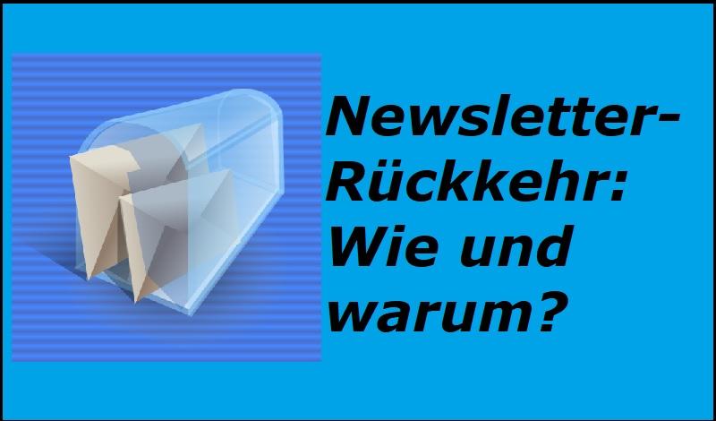 Newsletter-Rückkehr: Wie und warum? - Bild von Clker-Free-Vector-Images auf Pixabay