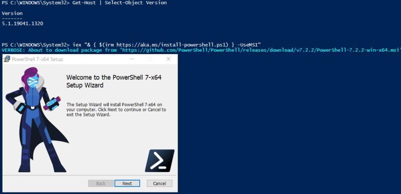 Die PowerShell aktualisieren