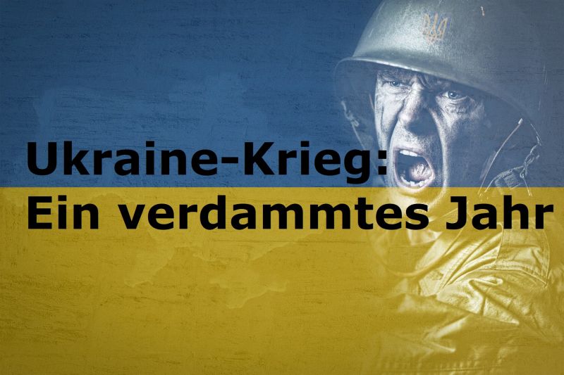 Ukraine-Krieg: Ein verdammtes Jahr - Bild von Enrique auf Pixabay