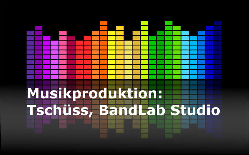 Musikproduktion: Tschüss, BandLab Studio - Bild von OpenClipart-Vectors auf Pixabay