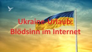 Ukraine-Urlaub: Blödsinn im Internet - Bild von Enrique auf Pixabay