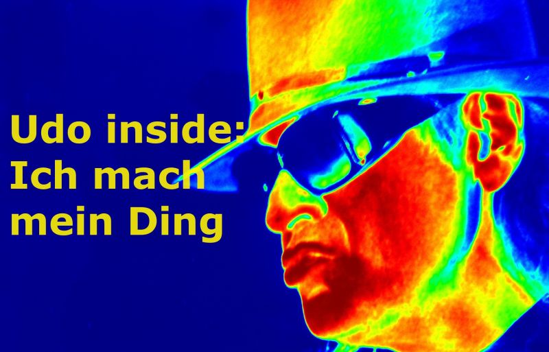 Udo inside: Ich mach mein Ding - Bild von Franz P. Sauerteig auf Pixabay