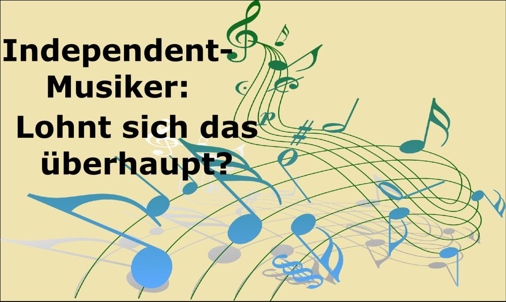Independent-Musiker: Lohnt sich das überhaupt? - Bild von OpenClipart-Vectors auf Pixabay