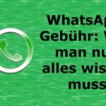 WhatsApp-Gebühr: Was man nun alles wissen muss - Bild von Michel Müller auf Pixabay