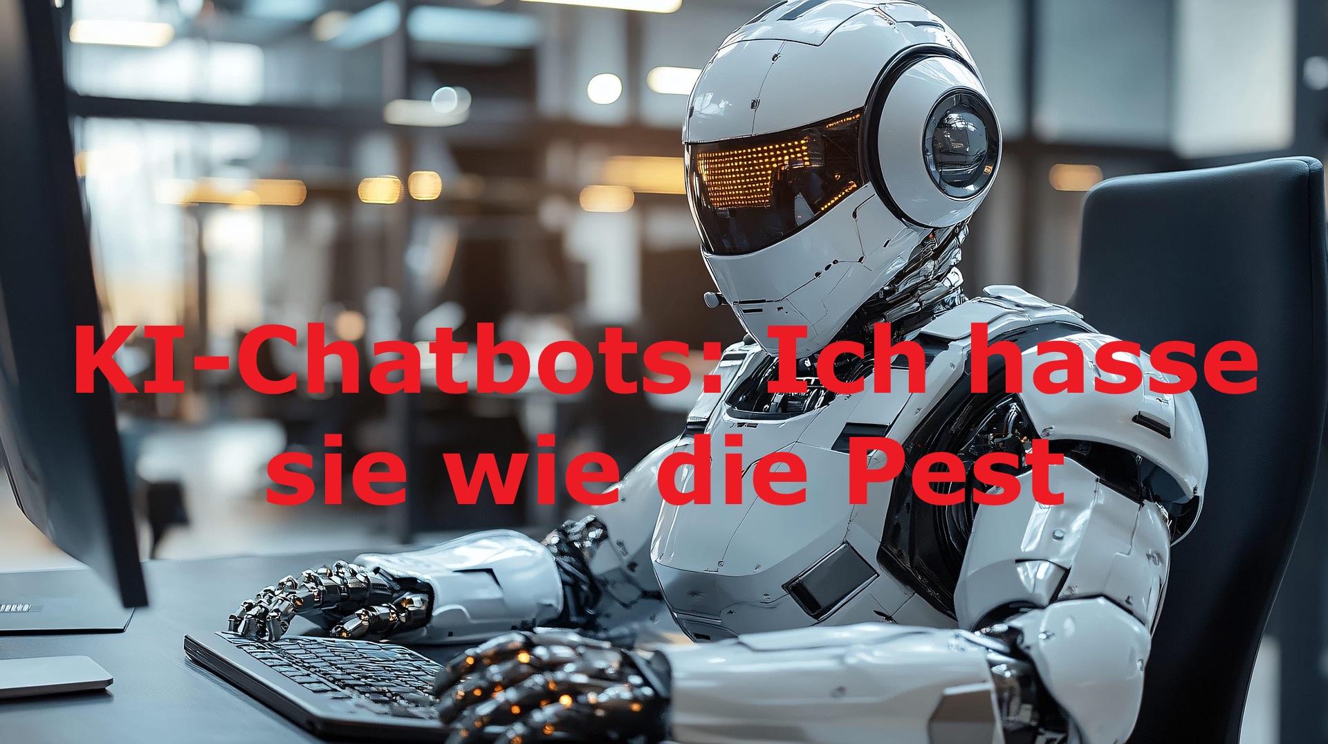 KI-Chatbots: Ich hasse sie wie die Pest - Bild von CreativeCanvas auf Pixabay