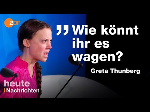 Greta Thunberg hält Wutrede bei UN-Sondergipfel zum Klima